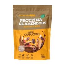 PROTEINA DE AMENDOIM SABOR CAPPUCCINO 900g - AMENDOPRO