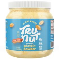 Proteína de amendoim vegana em pó Tru-Nut 24 onças - 20g de proteína