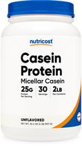 Proteína de caseína em pó Nutricost Micellar 907g sem glúten Proteína de caseína em pó Nutricost Micellar 907g sem glúten
