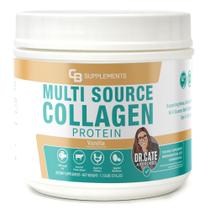 Proteína de Colágeno CB Supplements Multi Type Baunilha 516 g