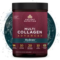 Proteína de colágeno em pó Ancient Nutrition Hydrate 30 porções Proteína de colágeno em pó Ancient Nutrition Hydrate 30 porções
