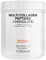 Proteína de colágeno em pó Codeage Multi Chocolate 510mL