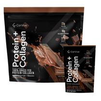 Proteína de colágeno em pó CorVive 23g Proteína 3,7g de BCAAs Proteína de colágeno em pó CorVive 23g Proteína 3,7g de BCAAs