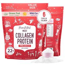 Proteína de colágeno em pó Mama Natural Value Pack 100 porções