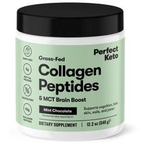 Proteína de colágeno em pó Perfect Keto com óleo MCT 300g Proteína de colágeno em pó Perfect Keto com óleo MCT 300g