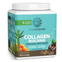 Proteína de colágeno vegana em pó Sunwarrior Coffee 20 porções