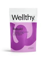 Proteína de peptídeos de colágeno em pó Wellthy 20.000 mg 18g