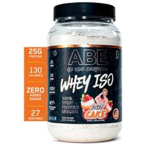 Proteína de soro de leite em pó ABE All Black Everything 25g de morango Proteína de soro de leite em pó ABE All Black Everything 25g de morango