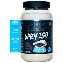 Proteína de soro de leite em pó ABE All Black Everything 25g de sorvete Proteína de soro de leite em pó ABE All Black Everything 25g de sorvete