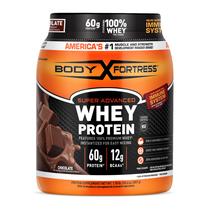 Proteína de soro de leite em pó Body Fortress Super Advanced Chocolate
