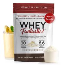 Proteína de soro de leite em pó Fantastic Nutrition 3 em 1 sem sabor 1 kg Proteína de soro de leite em pó Fantastic Nutrition 3 em 1 sem sabor 1 kg