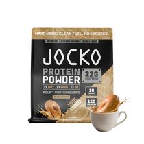 Proteína de soro de leite em pó Jocko Fuel Mölk 22g de proteína com cafeína Proteína de soro de leite em pó Jocko Fuel Mölk 22g de proteína com cafeína
