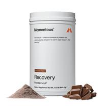 Proteína de soro de leite em pó Momentous Recovery 20 g alimentada com capim Proteína de soro de leite em pó Momentous Recovery 20 g alimentada com capim