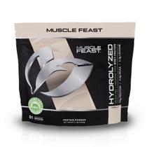 Proteína de soro de leite em pó Muscle Feast, baunilha hidrolisada alimentada com capim Proteína de soro de leite em pó Muscle Feast, baunilha hidrolisada alimentada com capim