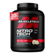 Proteína de soro de leite em pó MuscleTech Nitro-Tech Vanilla 1,8 kg