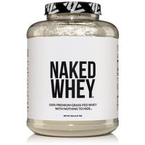 Proteína de soro de leite em pó NAKED WHEY 2,27 kg 100% alimentada com capim sem sabor Proteína de soro de leite em pó NAKED WHEY 2,27 kg 100% alimentada com capim sem sabor