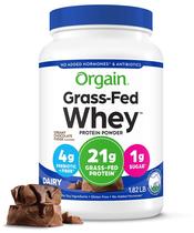 Proteína de soro de leite em pó Orgain Cremosa Chocolate Fudge 825g