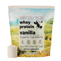 Proteína de soro de leite em pó Santa Cruz Paleo Vanilla 20g de proteína Proteína de soro de leite em pó Santa Cruz Paleo Vanilla 20g de proteína