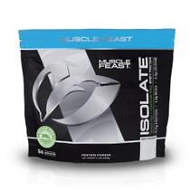 Proteína de soro de leite isolada Muscle Feast alimentada com capim 2,27 kg sem sabor