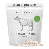 Proteína de soro de leite NorCal Organic Classic 100% alimentada com capim 907g