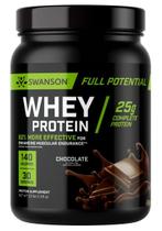 Proteína de soro de leite Swanson Full Potencial Chocolate 1,25 kg