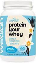 Proteína de soro de leite Wellah Protein Your Whey 30 porções de baunilha