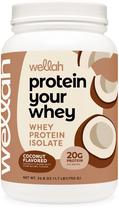 Proteína de soro de leite Wellah Protein Your Whey Coconut Flavor 30 Serv