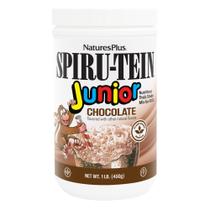 Proteína em pó à base de plantas Shake Natures Plus SPIRU-TEIN Junior Chocolate 454g