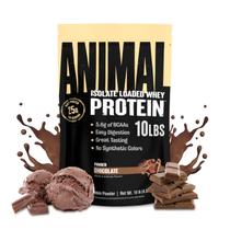 Proteína em pó Animal Whey Isolate Chocolate 4,54 kg 25g