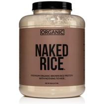 Proteína em pó Arroz nu Arroz integral orgânico 2,27 kg 76 porções Proteína em pó Arroz nu Arroz integral orgânico 2,27 kg 76 porções