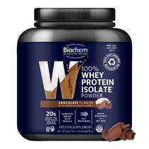 Proteína em pó Biochem 100% Whey Isolate Chocolate 900mL Proteína em pó Biochem 100% Whey Isolate Chocolate 900mL