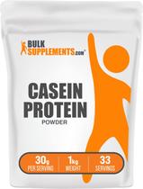 Proteína em pó BulkSupplements.com Caseína 1 kg (30 g/porção)