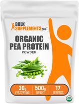 Proteína em pó BulkSupplements.com Ervilha orgânica 500g Proteína em pó BulkSupplements.com Ervilha orgânica 500g
