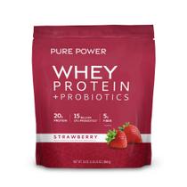 Proteína em pó Dr. Mercola Pure Power Whey Strawberry 880g Proteína em pó Dr. Mercola Pure Power Whey Strawberry 880g