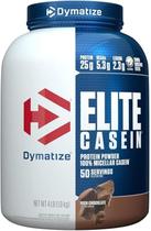 Proteína em pó Dymatize Elite Chocolate rico em caseína 1,8 kg