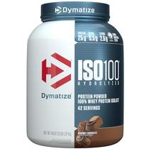 Proteína em pó Dymatize ISO100, 100% isolado de soro de leite hidrolisado Proteína em pó Dymatize ISO100, 100% isolado de soro de leite hidrolisado
