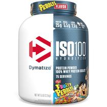 Proteína em pó Dymatize ISO100, 100% isolado de soro de leite hidrolisado