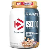 Proteína em pó Dymatize ISO100 Whey Isolate Canela Cereal 20sv