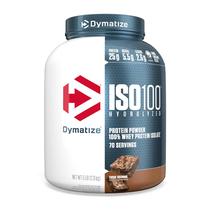 Proteína em pó Dymatize ISO100 Whey Isolate Fudge Brownie 2,27 kg