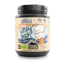 Proteína em pó: Earth Fed Muscle Whey Back, verdadeiramente alimentada com capim Proteína em pó: Earth Fed Muscle Whey Back, verdadeiramente alimentada com capim