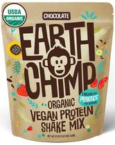 Proteína em pó EarthChimp Organic Vegan com probióticos 1,89 L