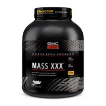 Proteína em pó GNC AMP Mass XXX com MyOtor Vanilla 13 porções