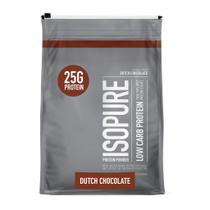 Proteína em pó, isopura, isolado de soro de leite com baixo teor de carboidratos, 3,4 kg de chocolate holandês Proteína em pó, isopura, isolado de soro de leite com baixo teor de carboidratos, 3,4 kg de chocolate holandês