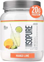 Proteína em pó Isopure Clear Whey Isolate Mango Lime 380g