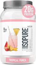 Proteína em pó Isopure Clear Whey Isolate Tropical 36 Serv