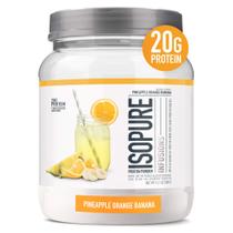 Proteína em pó: Isopure Prime Infusions, abacaxi, laranja, banana Proteína em pó: Isopure Prime Infusions, abacaxi, laranja, banana