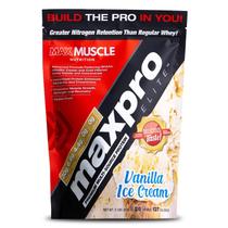 Proteína em pó Max Muscle Maxpro Elite 907g de sorvete de baunilha Proteína em pó Max Muscle Maxpro Elite 907g de sorvete de baunilha