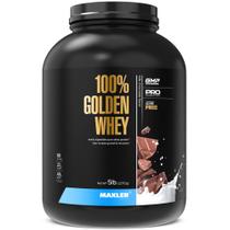 Proteína em pó Maxler 100% Golden Whey 2,27 kg - Chocolate ao leite