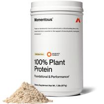 Proteína em pó Momentous Vegan 20g à base de plantas NSF 22 Serv