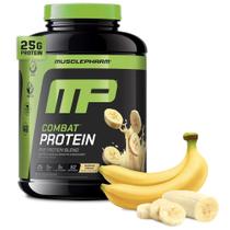 Proteína em pó MusclePharm Combat Banana 1,8 kg 52 porções